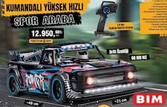 KUMANDALI YÜKSEK HIZLI SPOR ARABA